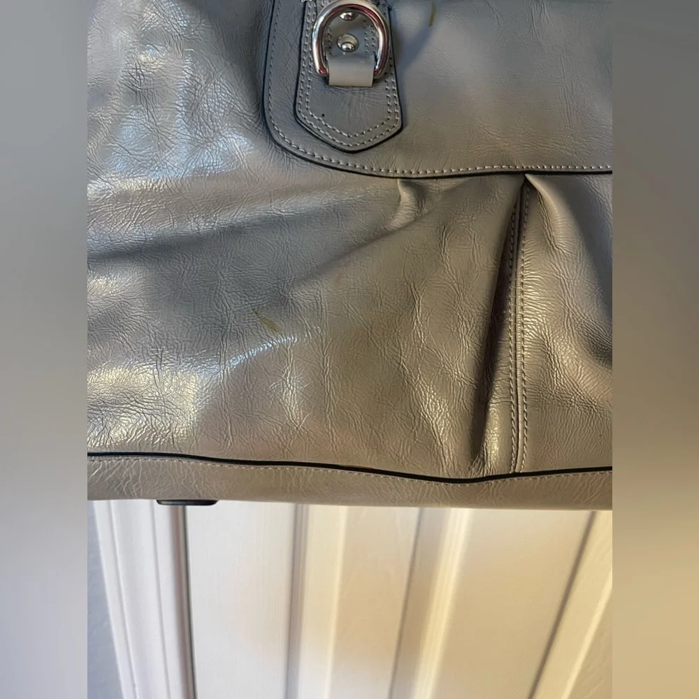 Coach Large Gray Ashley Satchel